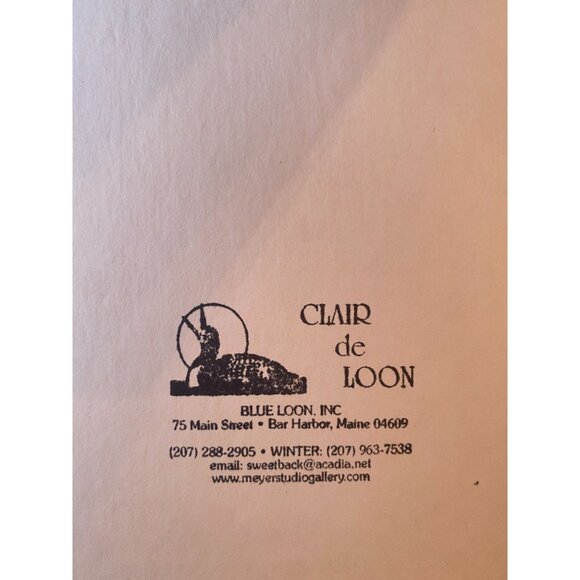 Framed Orton Point Boat - Maine Art Print Of Coastal Boat Scene Signed By Artist - Picture 7 of 7